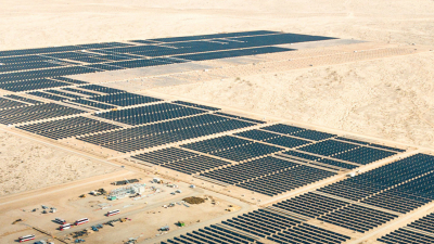 Proyecto Rumorosa Solar Park en Tecate, Baja California. México