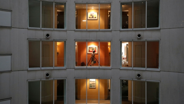 El hotel Shin Yokohama Prince en la ciudad japonesa de Yokohama, el 30 de octubre de 2019.