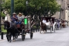 Familias tapatías y turistas disfrutaron de los paseos gratuitos en calandrias, en donde les dieron charlas informativas sobre la Ciudad.