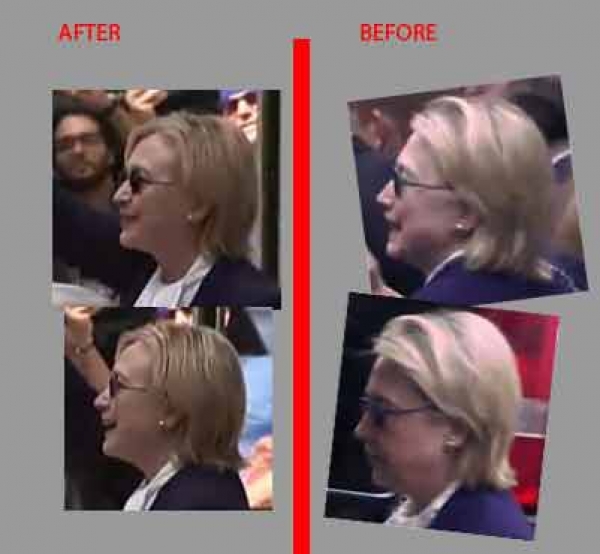 ¿Utiliza Clinton una doble para ocultar su enfermedad?