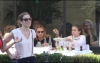 Captan a Angélica Rivera de vacaciones en París con sus hijas