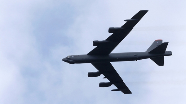Un bombardero B-52