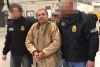 Joaquín Guzmán Loera alias &#039;El Chapo&#039; al momento de ser escoltado en Ciudad Juárez para ser extraditado a EU, el pasado 19 de enero