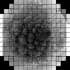 Una cabeza de brócoli fue fotografiada por la cámara de 3,200 megapíxeles.