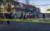 El accidente ocurrió en una construcción sobre los cruces de las calles Montevideo y Bogotá.