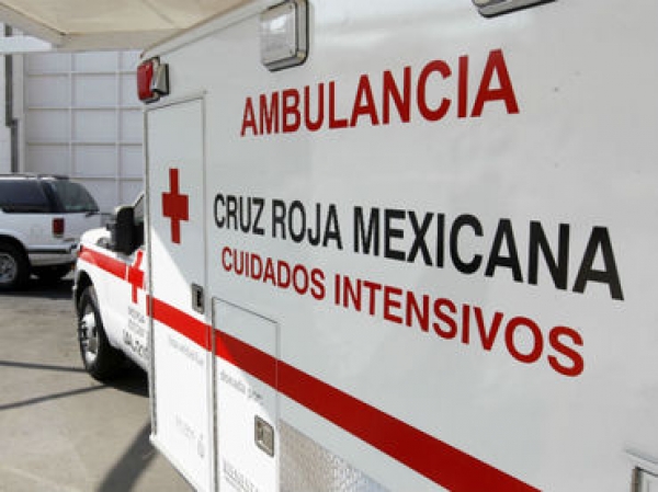 Los heridos fueron trasladados al puesto de socorros para su atención