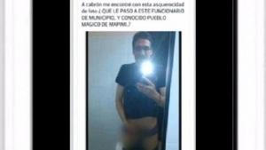 El secretario del ayuntamiento de Mapimí, Salvador Hernández Hernández.