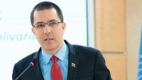El canciller venezolano, Jorge Arreaza.