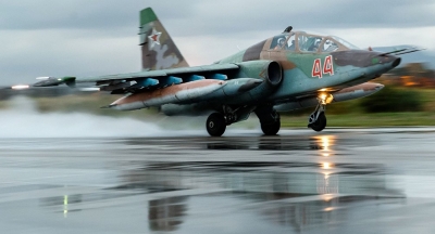 Derriban un Su-25 ruso en Siria