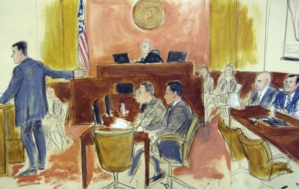 Inicio del juicio contra El Chapo en NY.