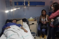 Una turista mexicana herida en el ataque en Jordania, el miércoles en el hospital de Gerasa
