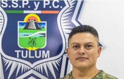 José Roberto Rodríguez Bautista, secretario de Seguridad y Protección Ciudadana de Tulum.