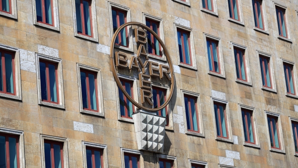 Sede de Bayer en Leverkusen, Alemania, el 27 de abril de 2020.