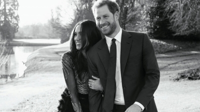 El príncipe Harry y Meghan Markle.