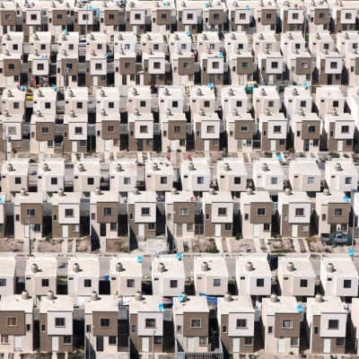 &quot;Paraísos siniestros&quot;: fotografías aéreas de las viviendas de bajo costo en México